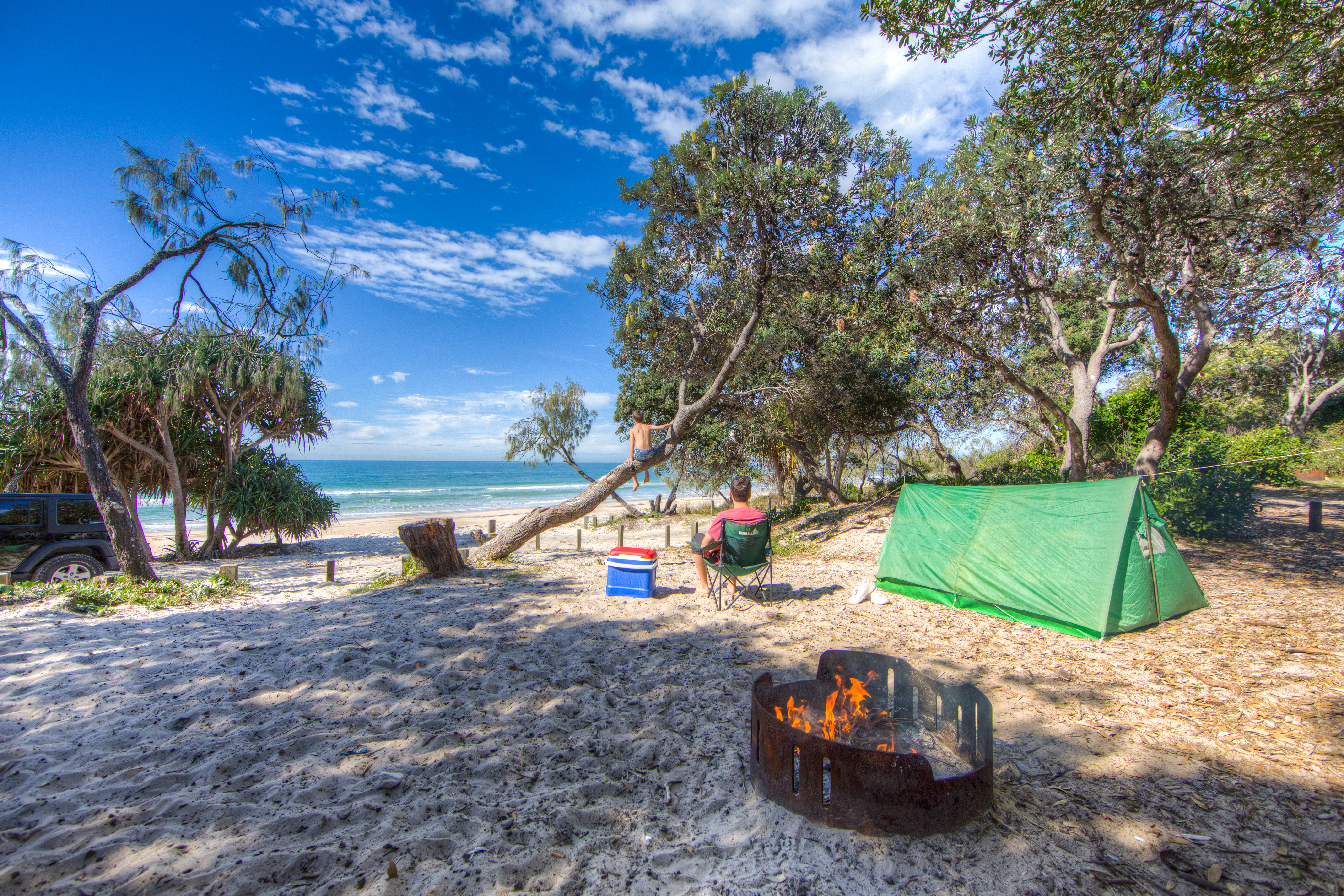 Bribie Island Camping